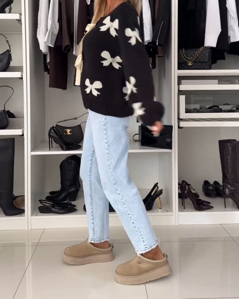 LOVISA - MODERN PÄRLPRYDD BANDKOFTA