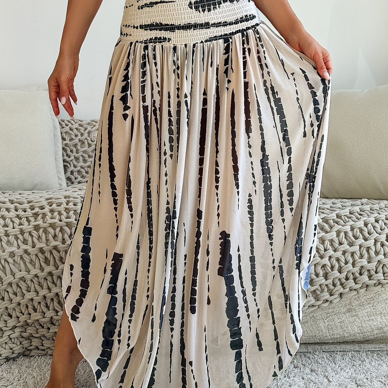 Adah – Lätt, följsam och somrigt elegant maxikjol