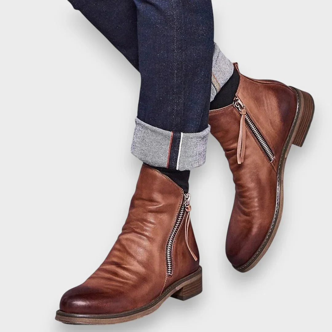 Eleganta kängor herr för vintern