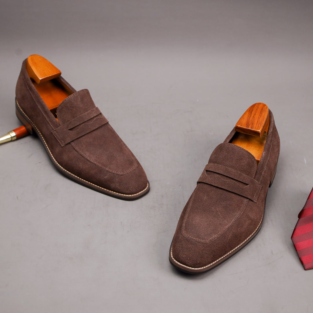 Mäns Loafers Slip-On Komfort