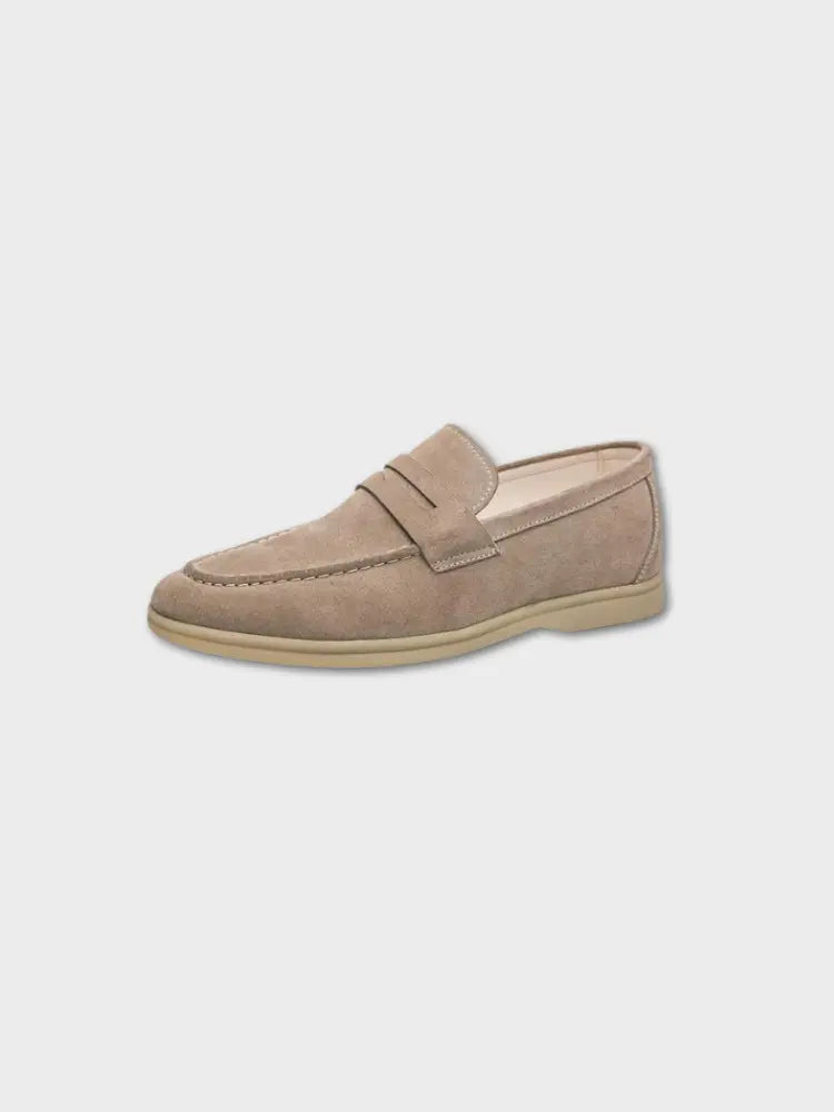 Monaco | Vintage Loafers i läder