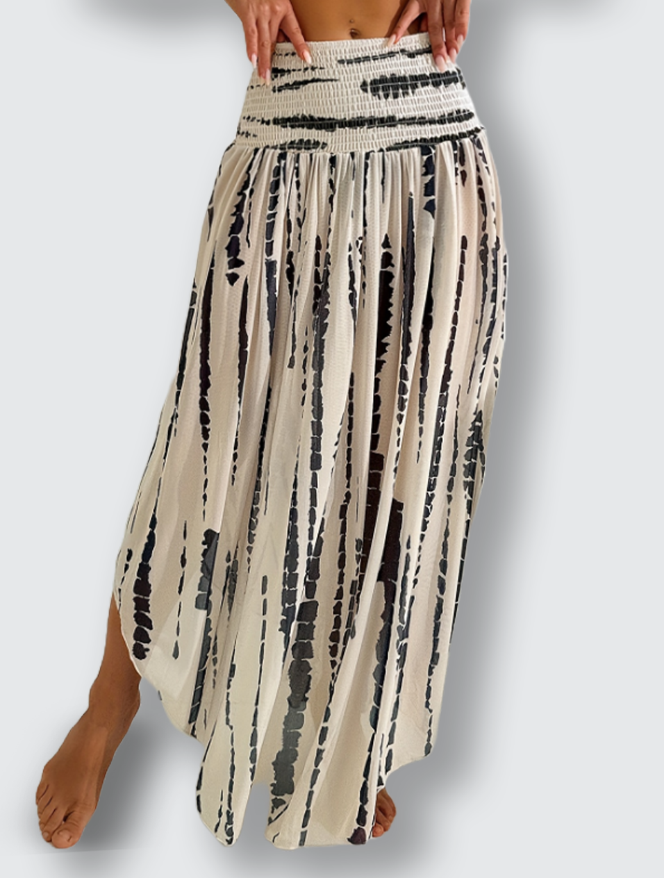 Adah – Lätt, följsam och somrigt elegant maxikjol