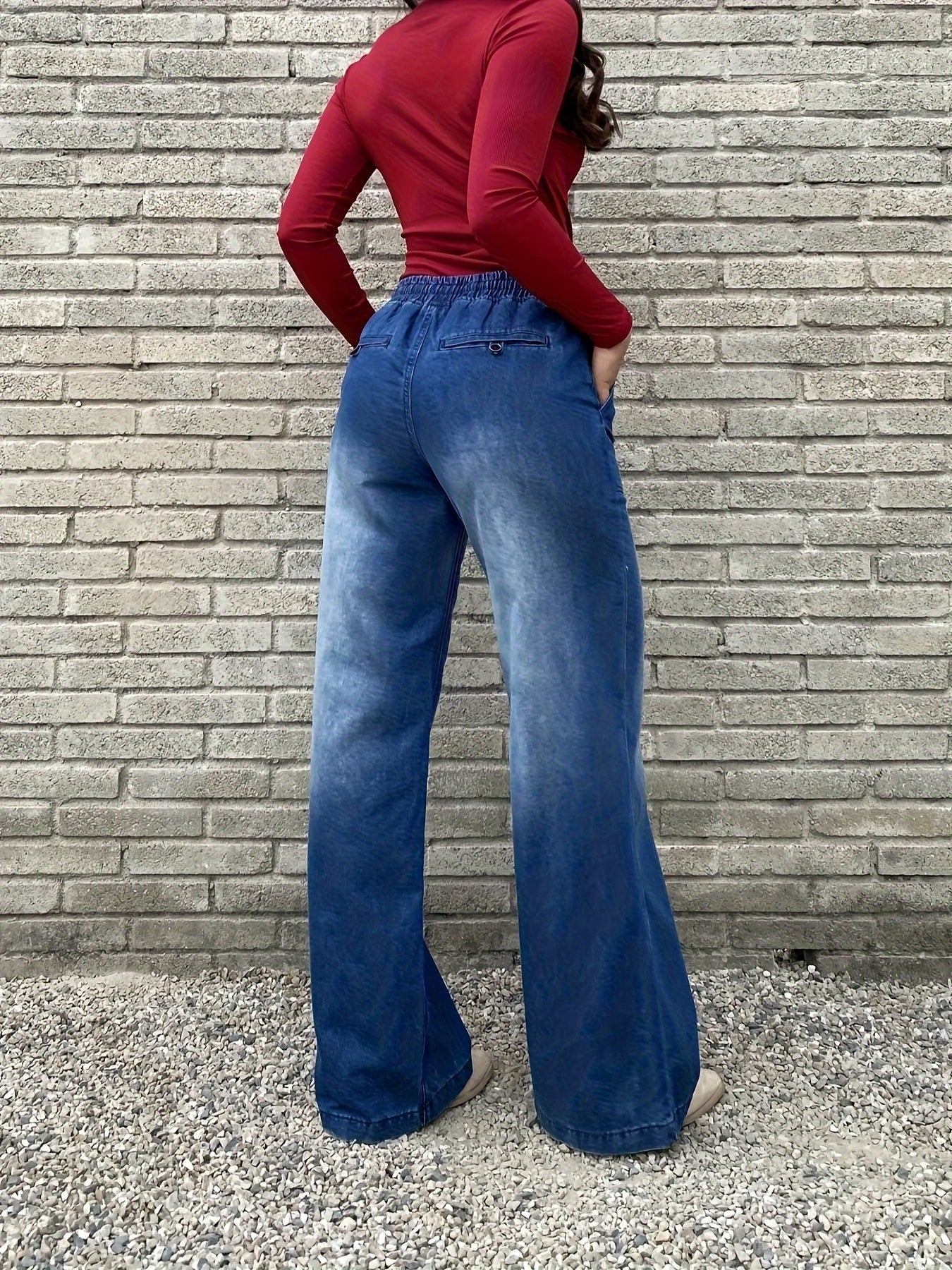 Johane – Eleganta vida jeans för varje tillfälle