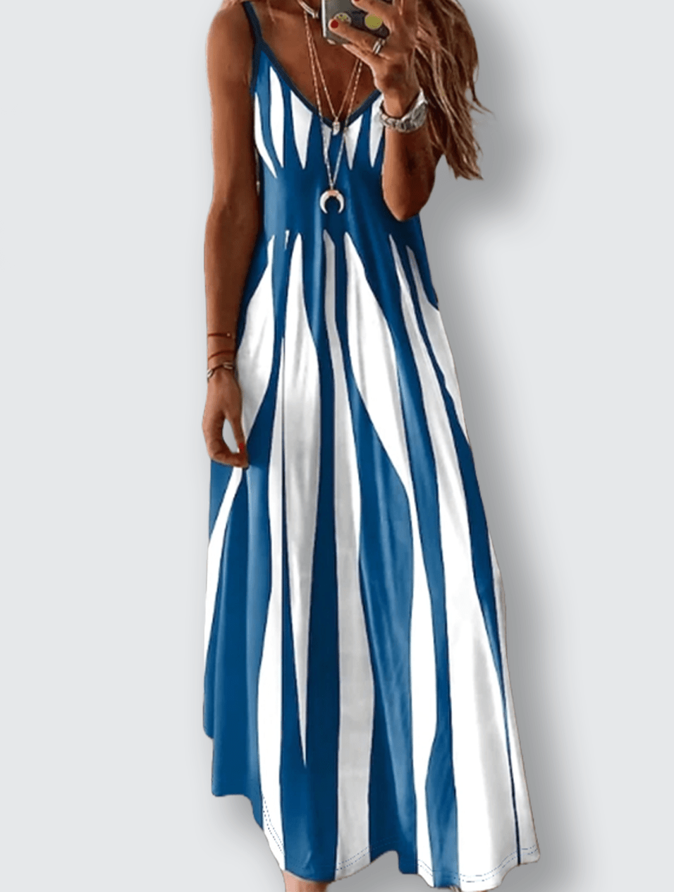 Emma - Färgstark och bekväm klänning med lätt stretch