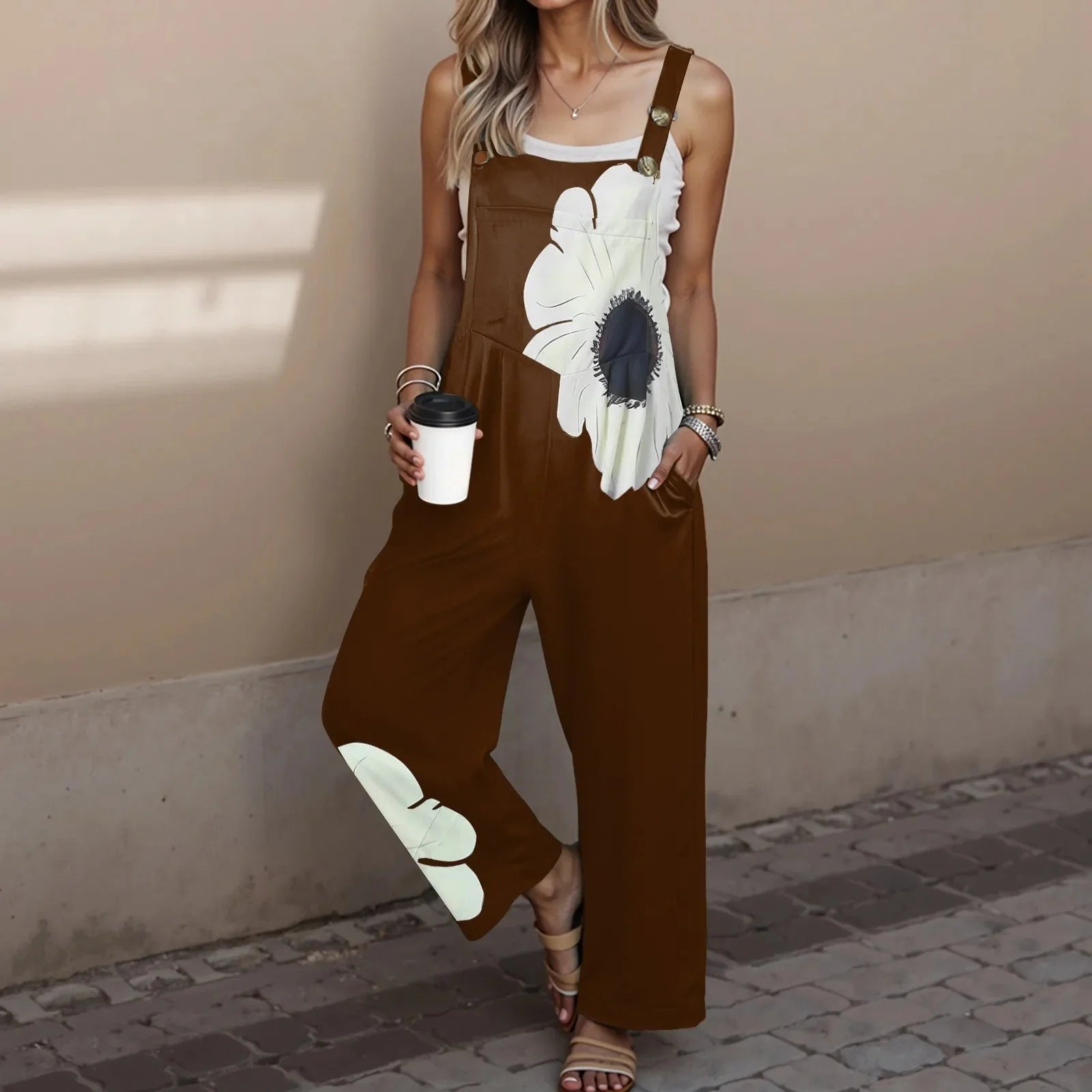 Lina - Ärmlös jumpsuit