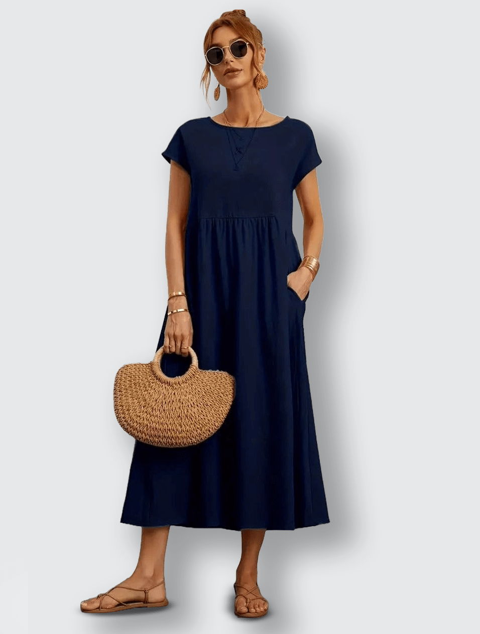 Louise - Naturlig elegans och komfort – Linen & Cotton