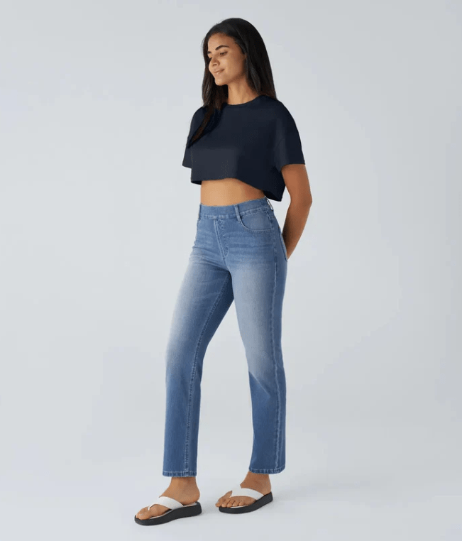 Véloria Flex – Stretchjeans med hög midja
