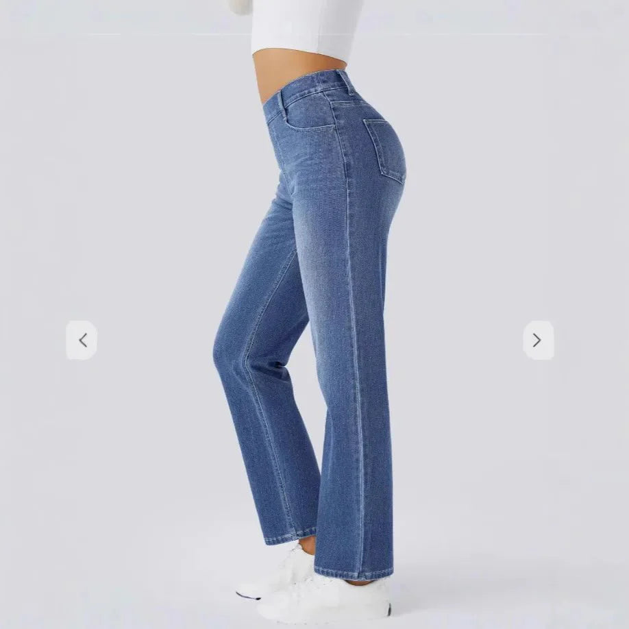 Véloria Flex – Stretchjeans med hög midja