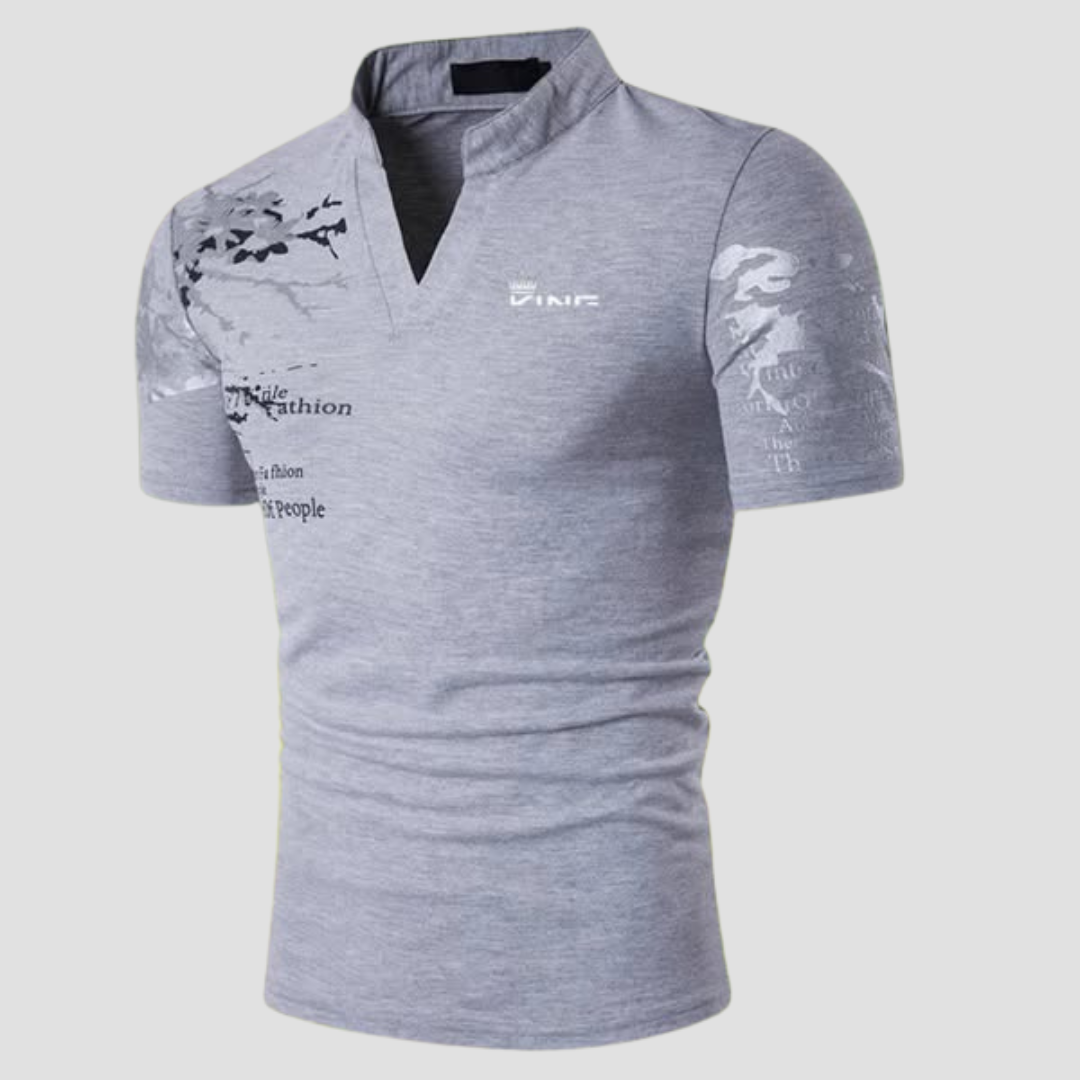 Kasper™ - Snygg Modern Pikétröja För Män