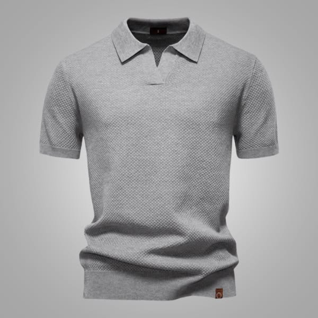 Sébastien™ - Strukturerad Pikétröja