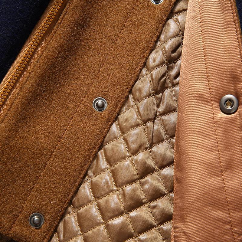 Vinterrock Herr Fodrad Med Knappar