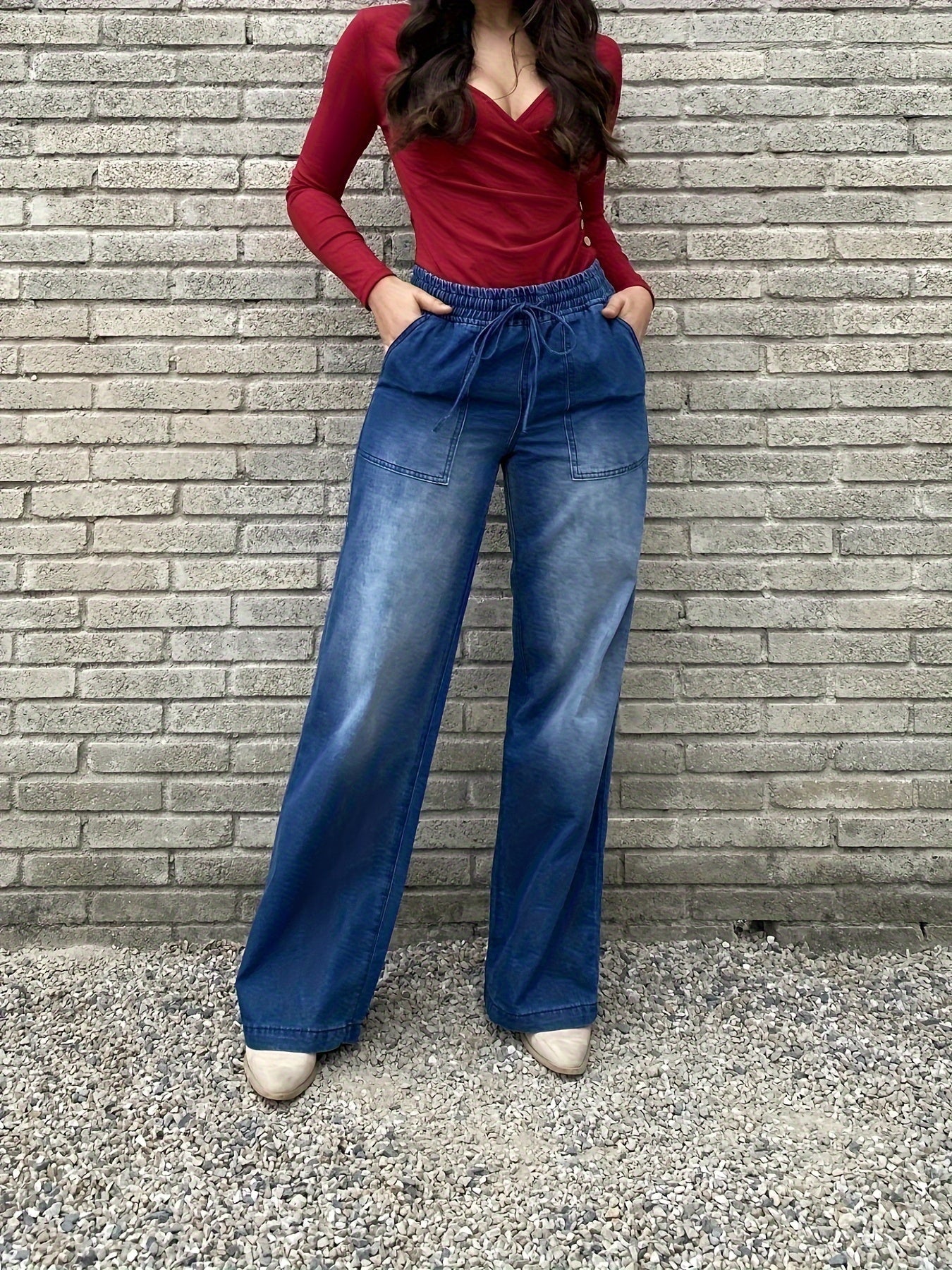 Johane – Eleganta vida jeans för varje tillfälle