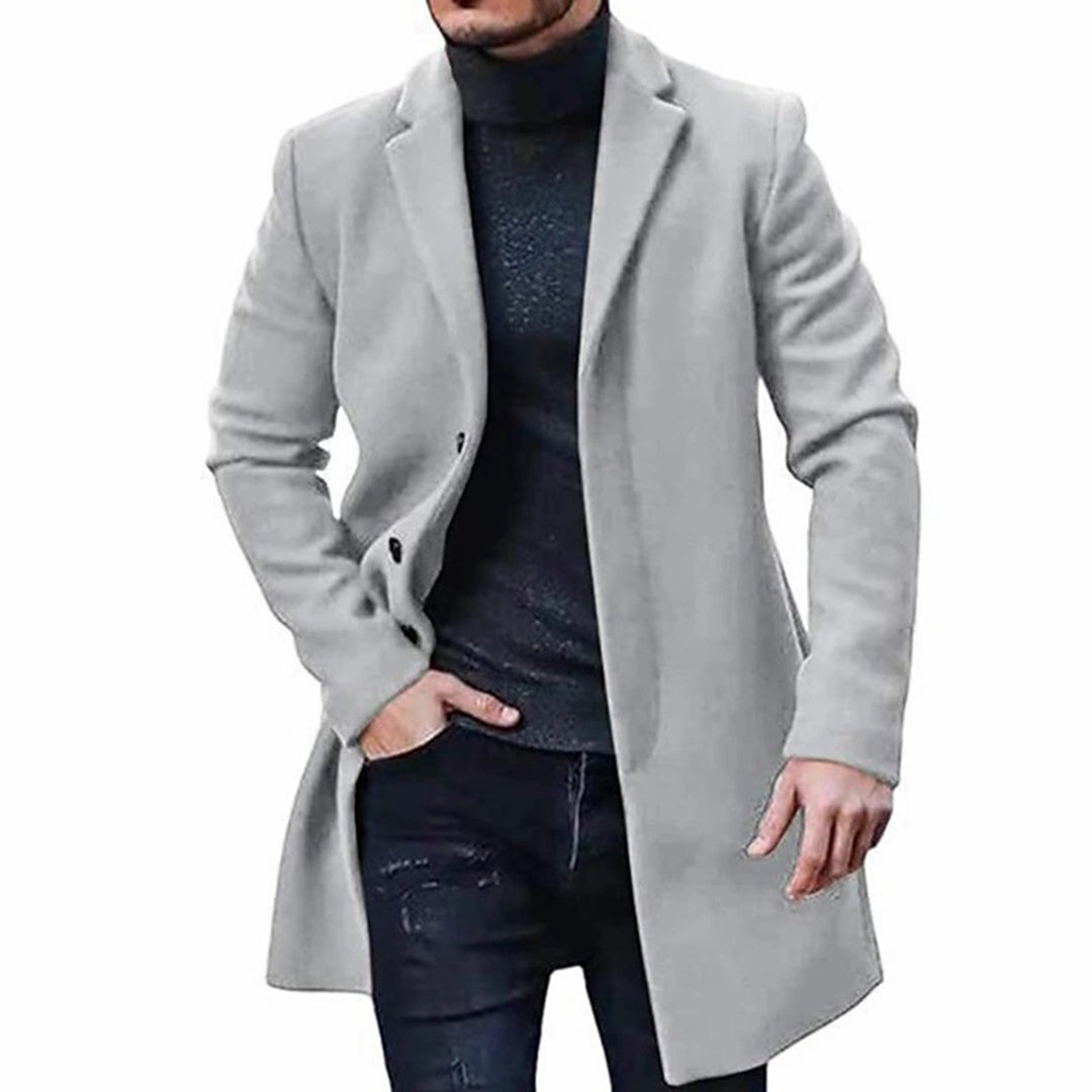 Herrens avslappnade vinterjacka