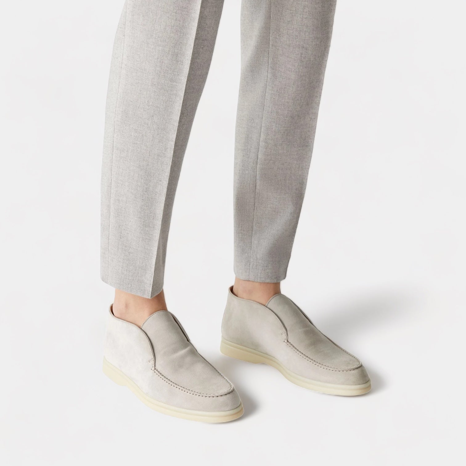 Hälsoskor i Mocka för Män