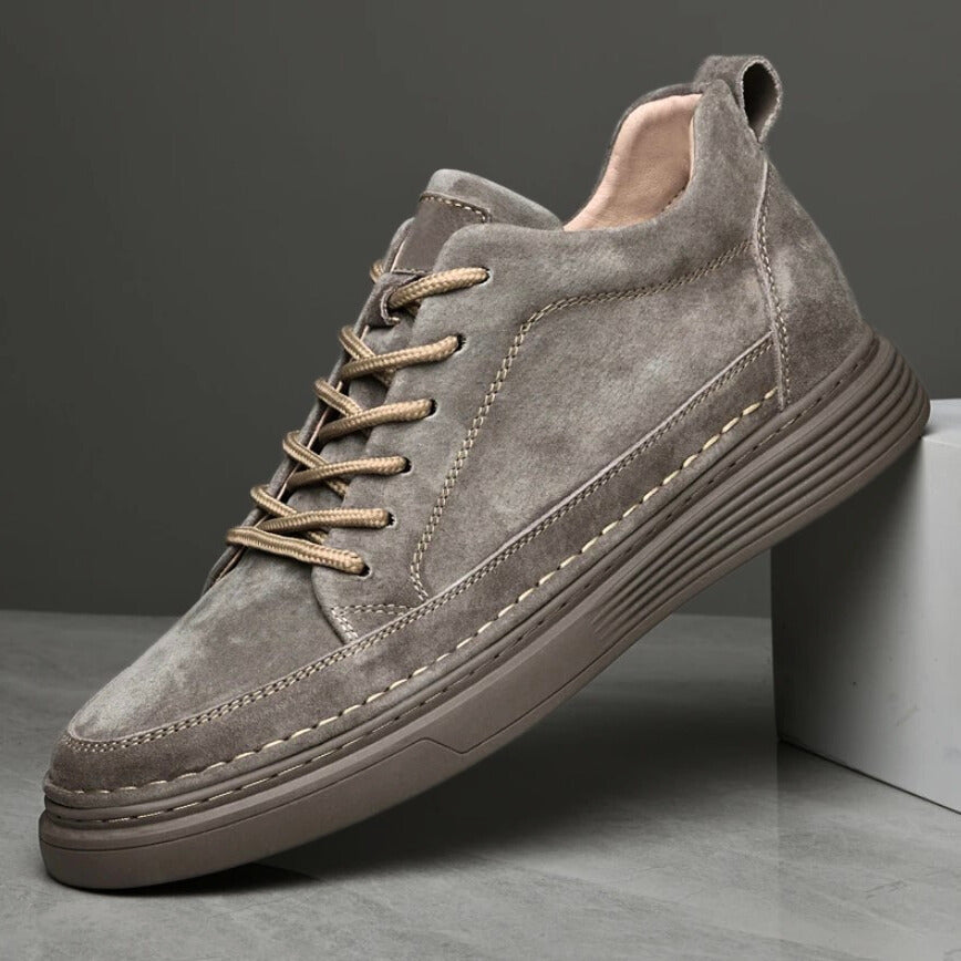 Herrskor Läder Sneakers för Modern Stil och Komfort