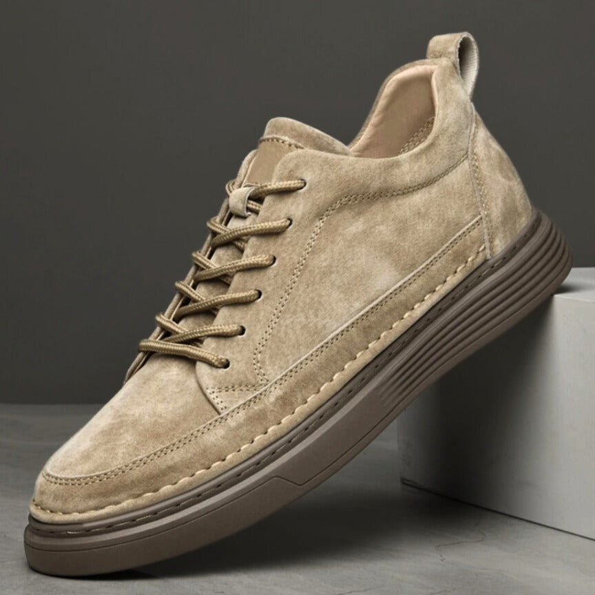 Herrskor Läder Sneakers för Modern Stil och Komfort