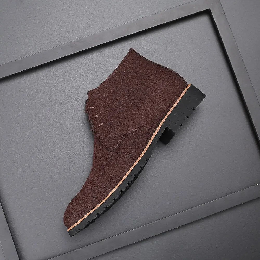 Laurens | Herrskor i Premium Suede Läder