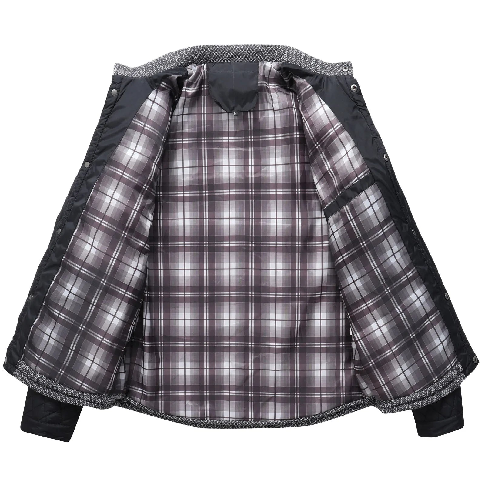 Herrars fodrad quiltad vindjacka