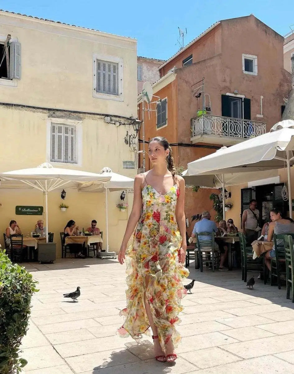 Alma™ | V-ringad elegant klänning