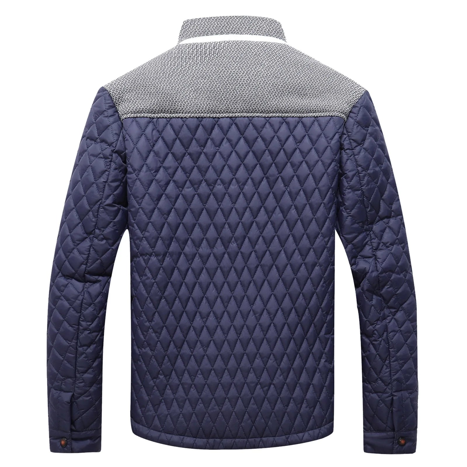 Herrars fodrad quiltad vindjacka