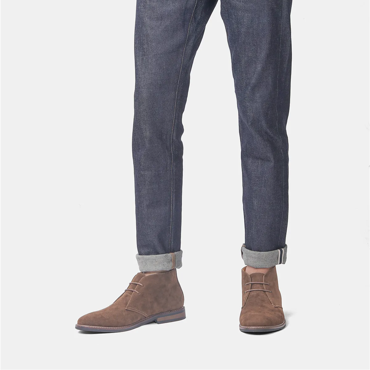 Tidlösa Mockastövlar för Män