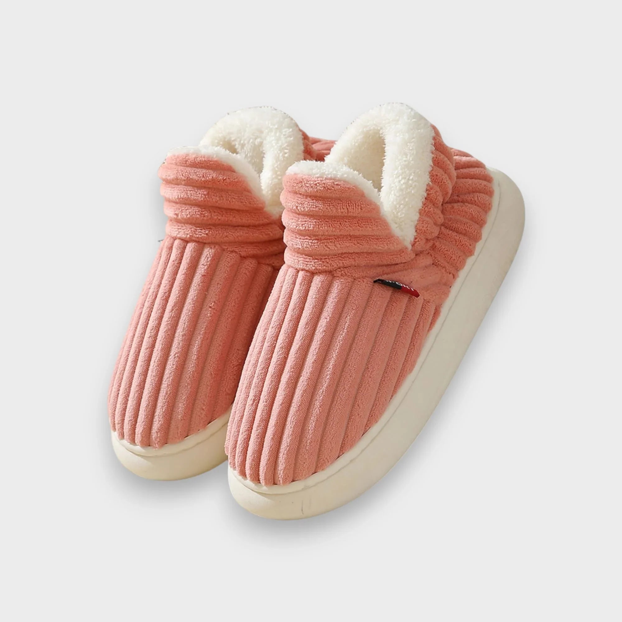 Varmfodrade tofflor dam för hemmet