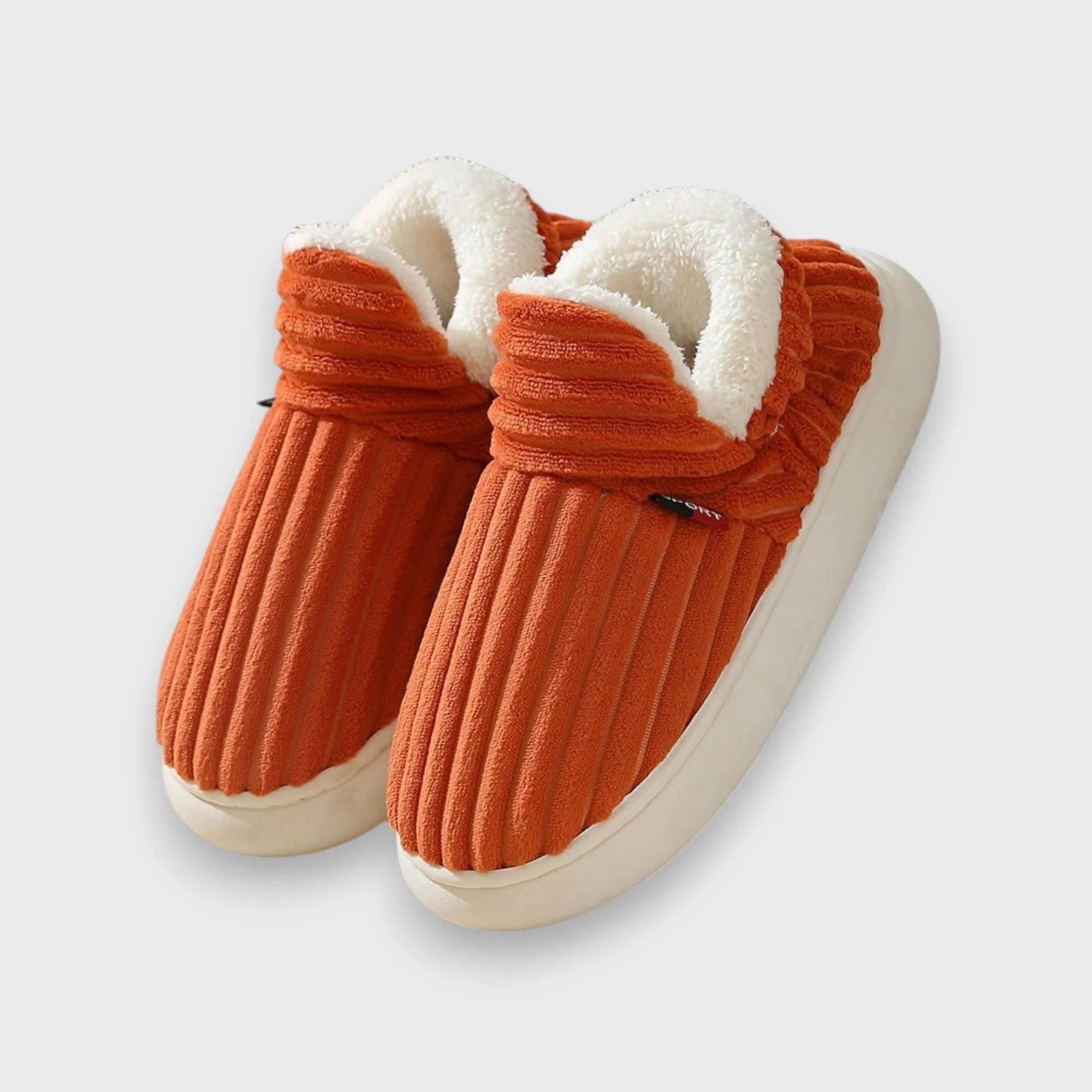 Varmfodrade tofflor dam för hemmet