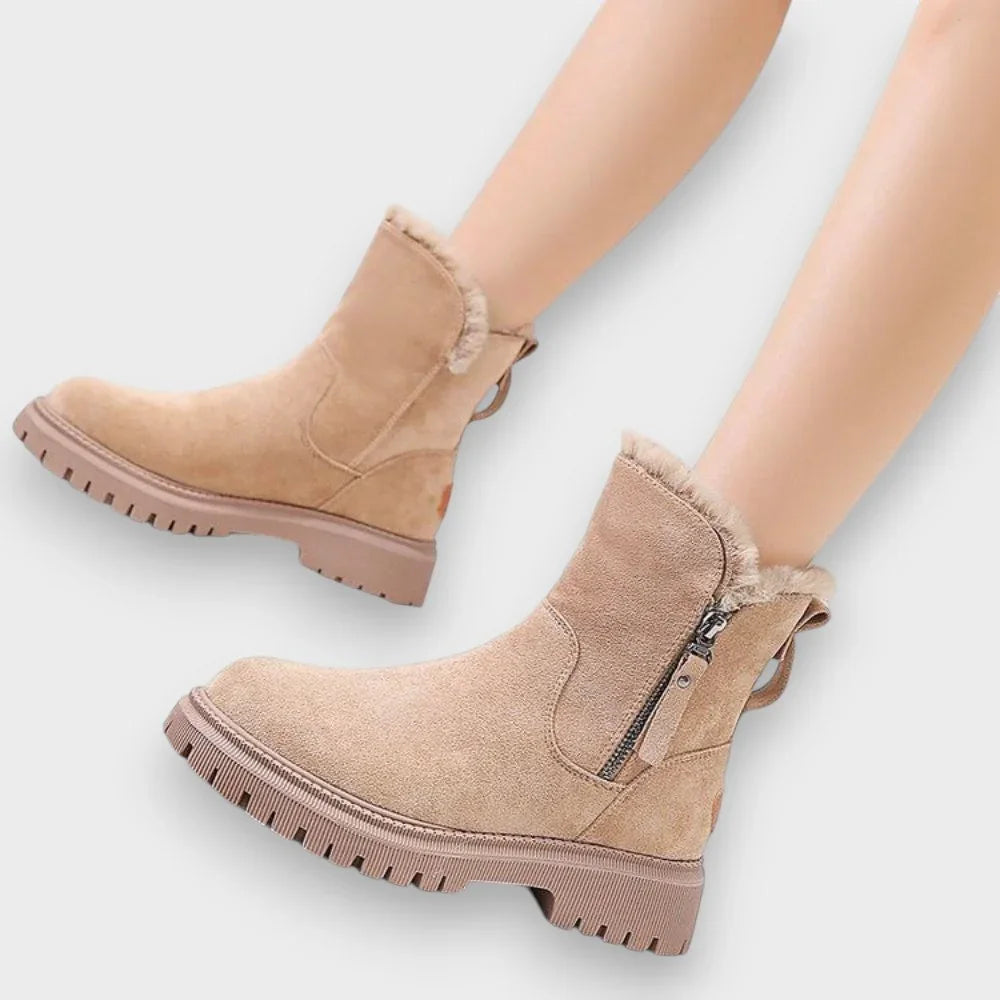 Varmfodrade boots dam för kalla dagar