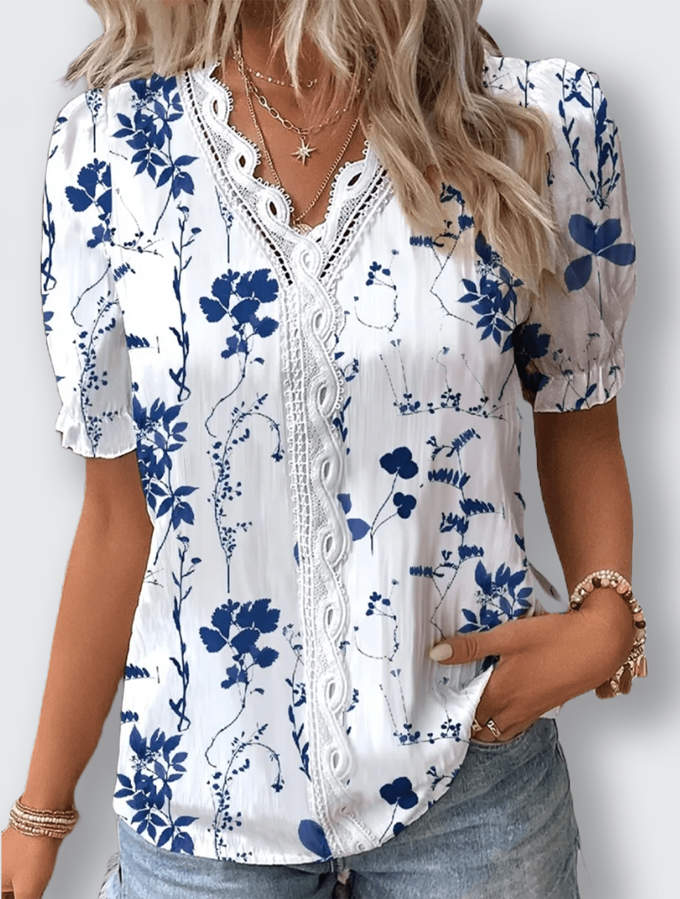 Alicia™ | Elegant skjorta