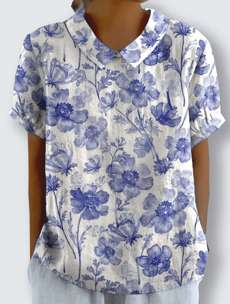 Corina – Stilrent damshirt med mjuk känsla och modern design