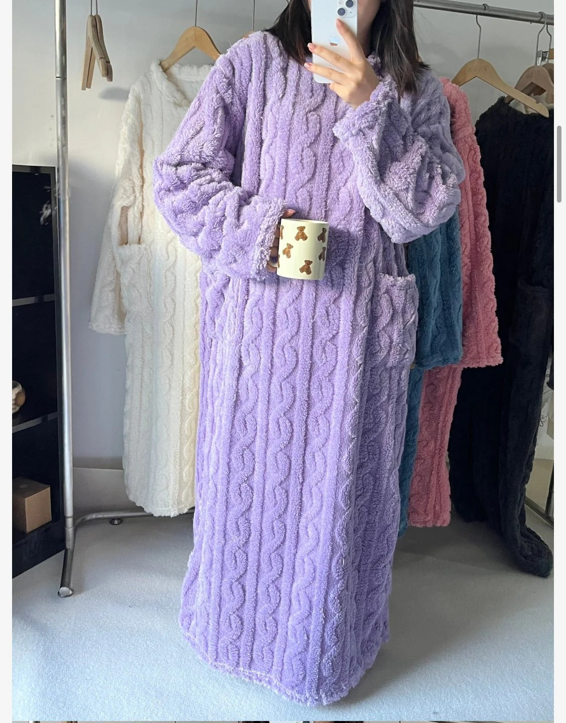 Liliora – Den varma och mysiga nattklänningen för kalla kvällar