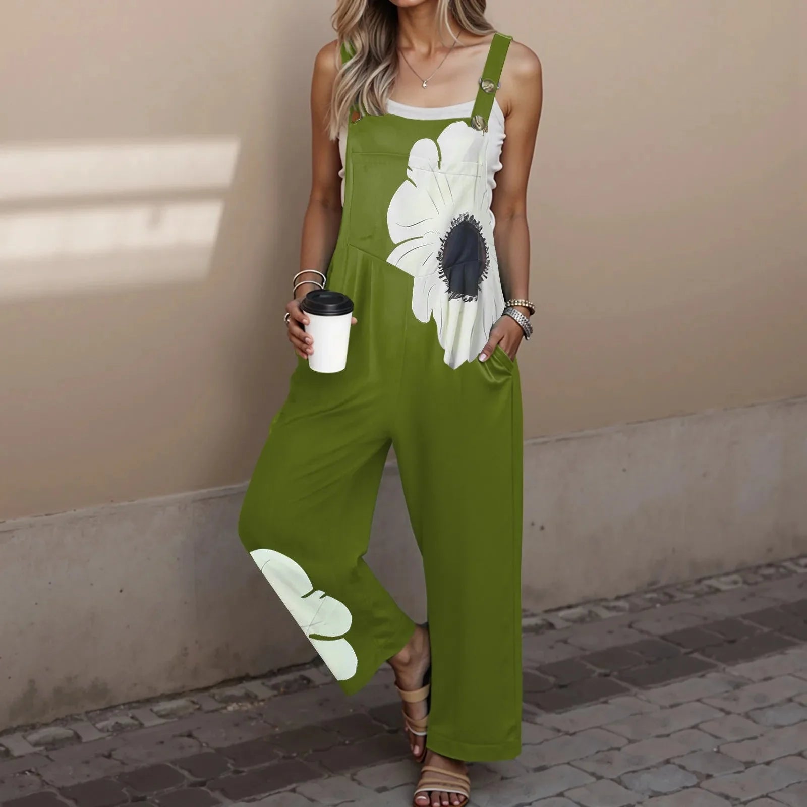 Lina - Ärmlös jumpsuit