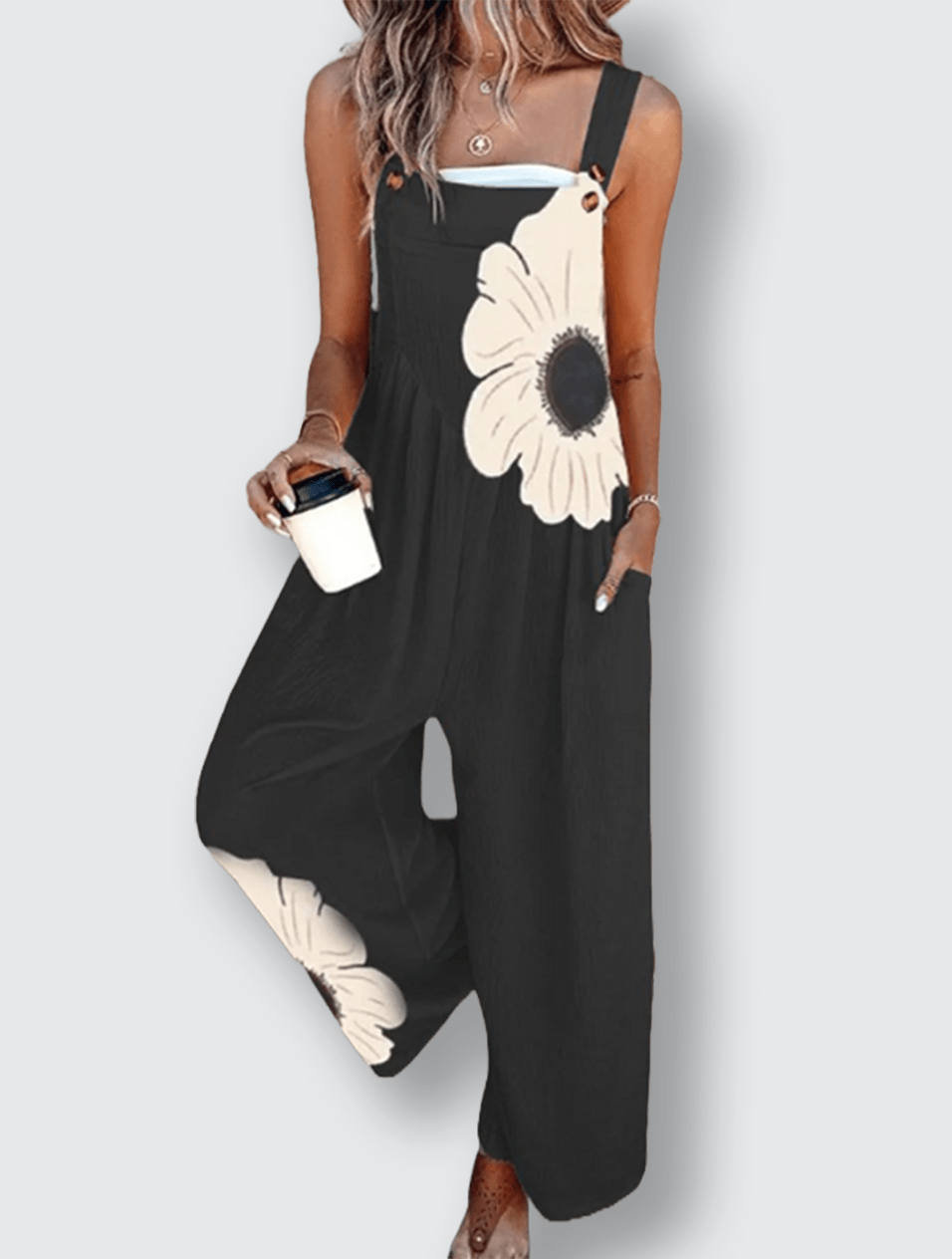 Lina - Ärmlös jumpsuit