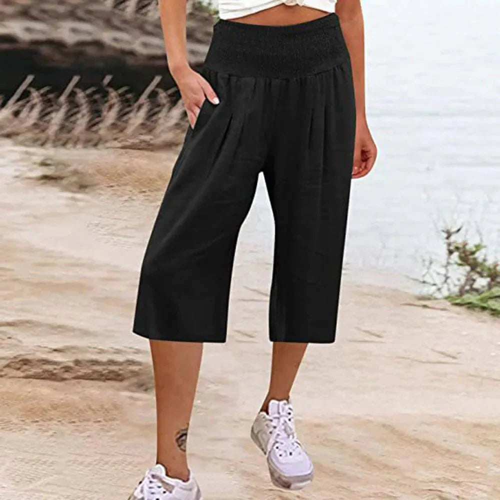 Olivia – Stilren och bekväm 3/4-byxa med perfekt passform