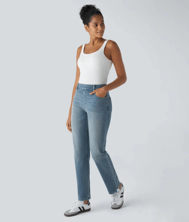 Véloria Flex – Stretchjeans med hög midja
